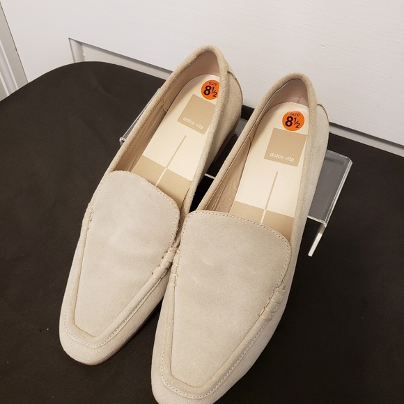EC Dolce Vita Catela Dune In Color Suede Loafers Size 8.5, Business Casual - Picture 2 of 9